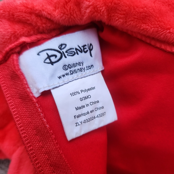 Disney The Little Mermaid‎ Plush Sebastian Crab Costume for Infants, Sz 0-3m - Picture 7 of 9